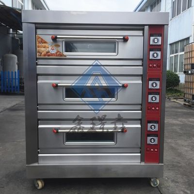 2022 Pizza bakmachine Commerciële gasbakoven met videotechnische ondersteuning