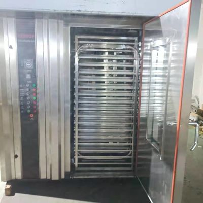 Industriële roterende broodovens Franse broodtaart Commerciële roterende bakoven 1500 kg