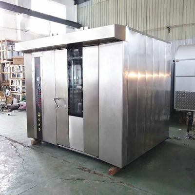 Industriële roterende broodovens Franse broodtaart Commerciële roterende bakoven 1500 kg