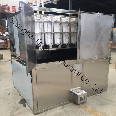 Containervormige ijstblokmachine van roestvrij staal voor klantvereisten