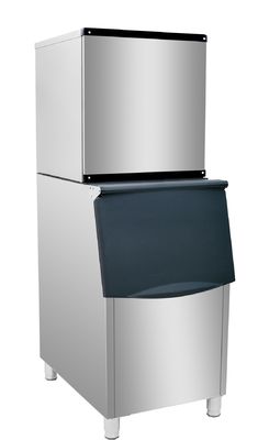 Industriële kubus-ijsmachine van 1 T/dag met automatisch verpakkingssysteem en 4,5 kW invoervermogen