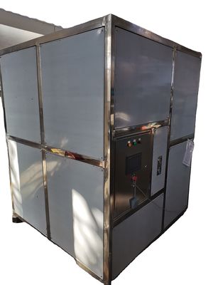 Hoge capaciteit 2 ton per dag semi-automatische industriële ijsblokjesmaker JYC-6000P 380V