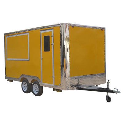 200 set Full Kitchen Mobile Catering Trailer Food Vending Van voor onderdelen na service