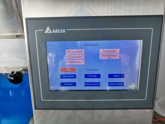 Elektrische automatische koekjesdecoratie-machine voor bakkerijapparatuur en koekjes