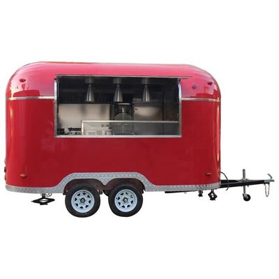 Chinese Food Truck Camper Trailer Keuken/Food Shop Mobiele ijscontainer Vans