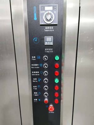 Grondstof Fruit Gas Bakkerij Oven Commercieel 16 32 Trays Gemakkelijk te bedienen Keukenoven