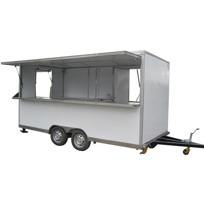 Multifunctionele mini-foodtruck met duurzaam ontwerp en 1500W/2000W/2500W vermogen