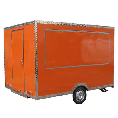 Model L280cm*W200cm*H210cm Voedseltrailer met onderdelen