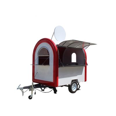 3m Food Service Cart/Fast Food Trailer/Mobile Rounder Food Truck Makkelijk te onderhouden en onderhouden