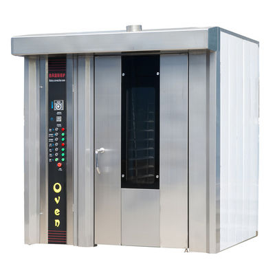 Voedselapparatuur Bakkerij Automatische gasbrander Rotary Rack Oven met Rotary Chicken Oven