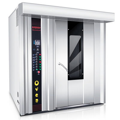 Voedselapparatuur Bakkerij Automatische gasbrander Rotary Rack Oven met Rotary Chicken Oven