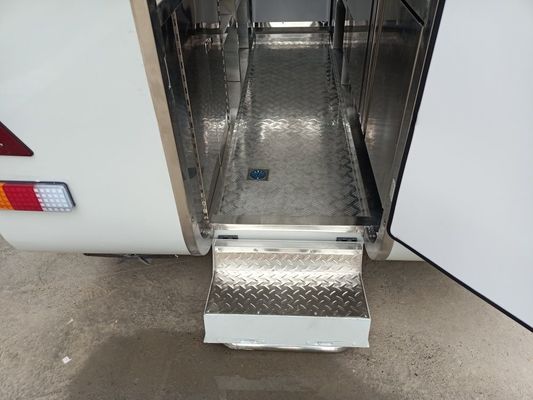 Juice Milk Tea Cart Warm Food Mobiele Voedsel Trucks Trailer met 1000kg lange levensduur