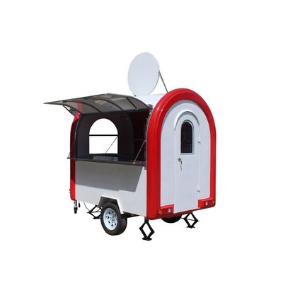 Applicatie van zuivelproducten Volledige keuken en toilet Mobiele voedseltruck met 1500W spanning