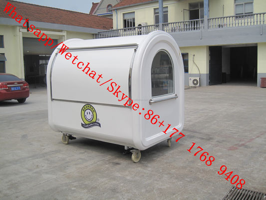 2300*1650*2300mm Mobiele voedselkeuken Truck Cart Trailer met Perfect in Australië
