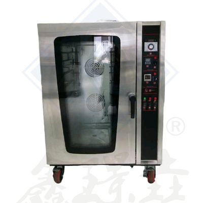 Gaskachel en elektrische oven voor commercieel bakken