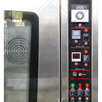 Gaskachel en elektrische oven voor commercieel bakken