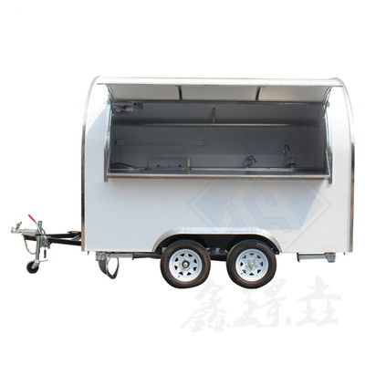 Voltage 1500W Elektrische vrachtwagen Mobiele voedseltrailer met volledige keuken en koeling