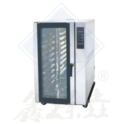 Commerciële elektrische convectieoven met een capaciteit van 250 kg geschikt voor grootschalige bakkerij