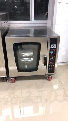 Commerciële elektrische convectieoven met een capaciteit van 250 kg geschikt voor grootschalige bakkerij