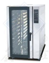 10 bakken Elektrische warmluchtsteker Convectieoven voor bakapparatuur voor de voedingsindustrie