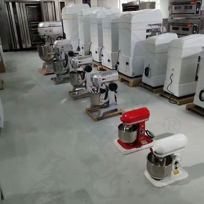 Professionele 10L-planetaire mixer voor bakkerijen met een kleine capaciteit in apparatuur voor de voedingsindustrie
