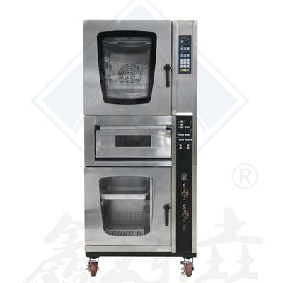 Computergestuurde commerciële elektrische convectieoven voor het bakken van tarwe in huishoudens
