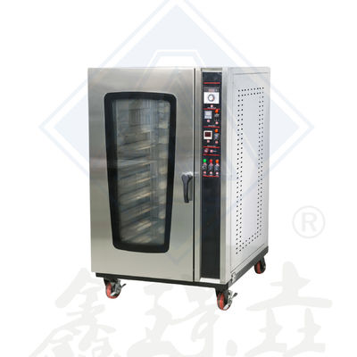 Computergestuurde commerciële elektrische convectieoven voor het bakken van tarwe in huishoudens