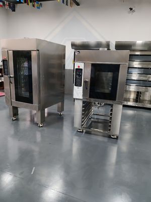 Voedselbakmachines Leveranciers van roestvrij staal voor commerciële gas- en elektrische ovens