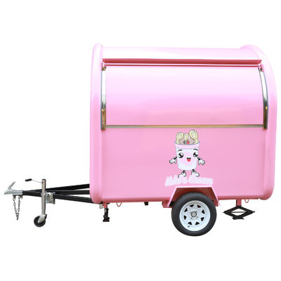 2300*1650*2300mm mobiele voedselmandje voor bubbel thee fruit ijs churros crepes koffie