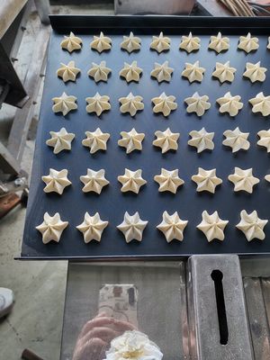 Roestvrijstalen koekjes- en koekjesmachine voor kleine bedrijven