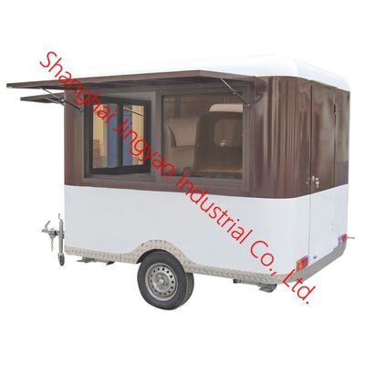 Multifunctionele elektrische foodvan voor bussen en mobiele foodtrailer 220*160*210cm 0-20K