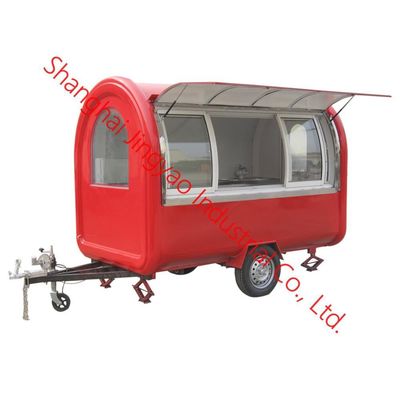 Multifunctionele elektrische foodvan voor bussen en mobiele foodtrailer 220*160*210cm 0-20K