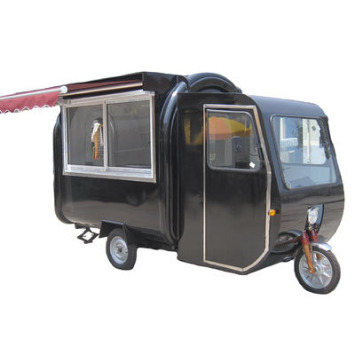 Elektrische motorfiets met benzine-voedseltrailer met een hoge productiviteit 3500*1650*2450mm