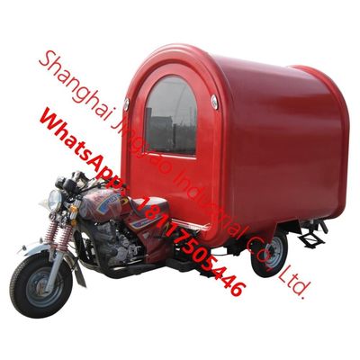 JY-FR220B Shanghai Mobile Kiosk Cabin Food Trailer met 220v Spanning en 1.5kw Power