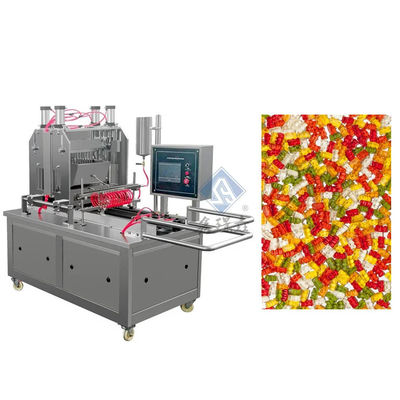 Industriële snoepmachine Jelly Lollipop Gummy Bear Automatische depositor inbegrepen