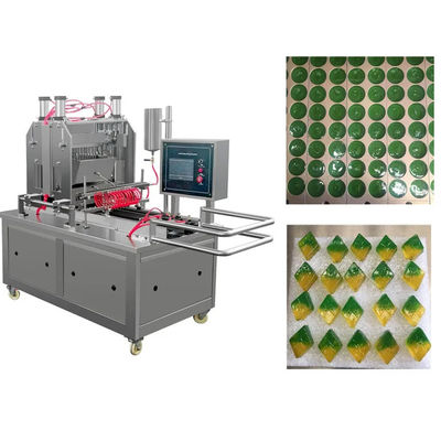 Industriële snoepmachine Jelly Lollipop Gummy Bear Automatische depositor inbegrepen