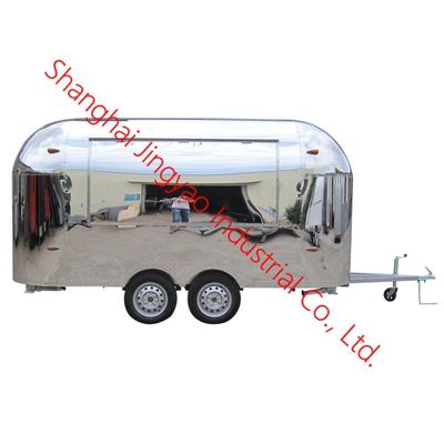 Makkelijk te bedienen fastfood-trailer in de VS Beste ontworpen multifunctionele straatvoedsel truck