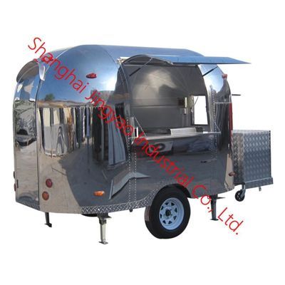 Makkelijk te bedienen fastfood-trailer in de VS Beste ontworpen multifunctionele straatvoedsel truck