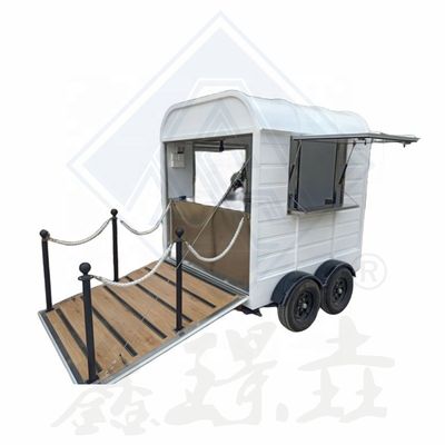 Professionele mobiele voedselkarretjes van'n toonaangevend reclamebedrijf.