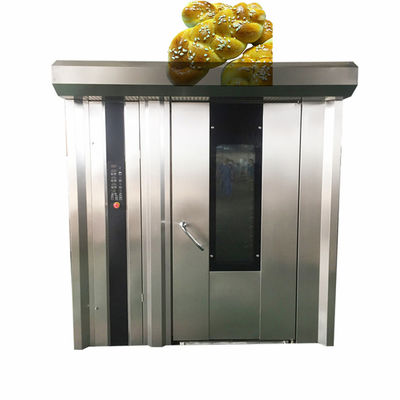 CE-gecertificeerde kleine automatische bakkerij roterende oven voor bakken brood pizza vlees baguette