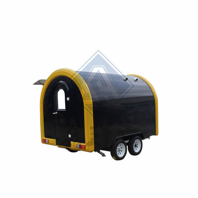 Outdoor Street Vending Double Axles Customized Food Snack Truck met apparatuur