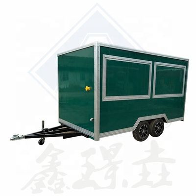 Artikel Commerciële voedselkarretjes voor producten Lange levensduur en uitrusting Kiosk voor voedselkarretjes