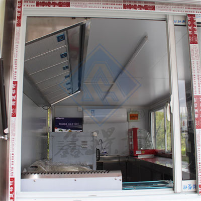 Elektrische voedingswagens van roestvrij staal/gegalvaniseerd plaat/aluminium met een- of dubbelas