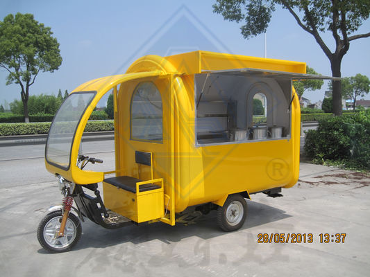 Street Food Grill Voedseltruck met machines Functie van voedselverkopen Ruwe stof Maïs