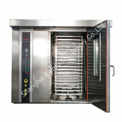 2000*1800*2200mm Gas/diesel/elektrische roterende rekoven voor het bakken van cupcakes en brood