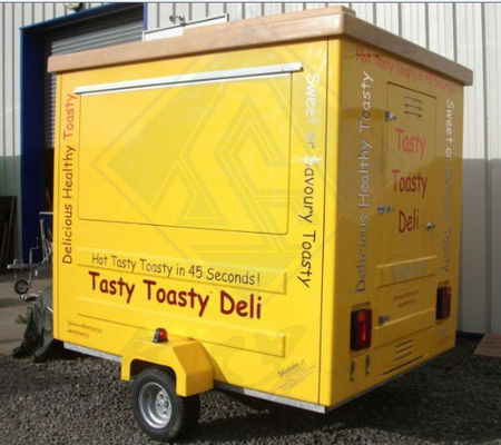 Groentenverwerkende installaties Voedselkarretjes Commerciële mobiele bartruck