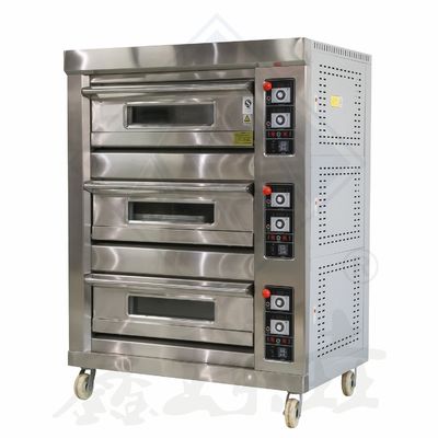 1640*850*1645mm Voedingsmiddelenindustrie-apparatuur Bakoven voor donuts en elektrische dekoven