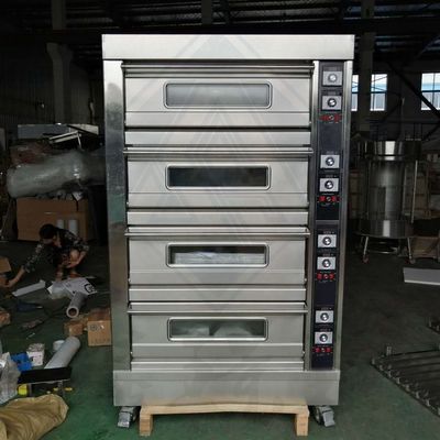 1640*850*1645mm Voedingsmiddelenindustrie-apparatuur Bakoven voor donuts en elektrische dekoven