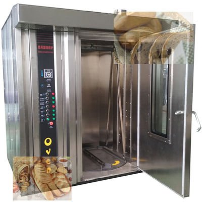 Bakkerij Keuken Rotary 16/32/64 Trays Brood bakoven voor grootschalige productie
