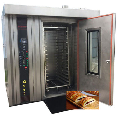 Bakkerij Keuken Rotary 16/32/64 Trays Brood bakoven voor grootschalige productie